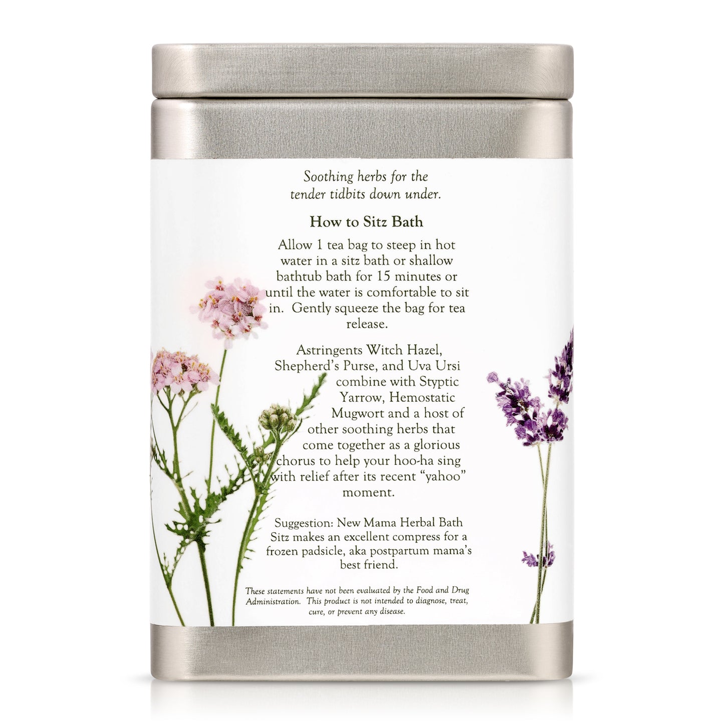 After birth sitz bath tea bag directions for use