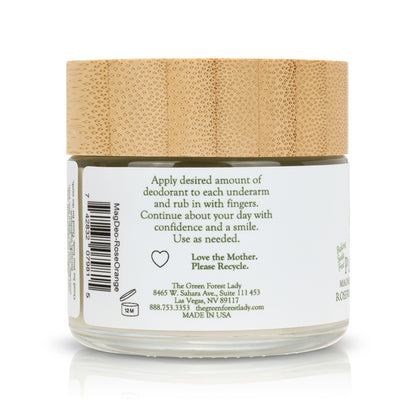 Pure Magnesium Deodorant - Baking Soda Free