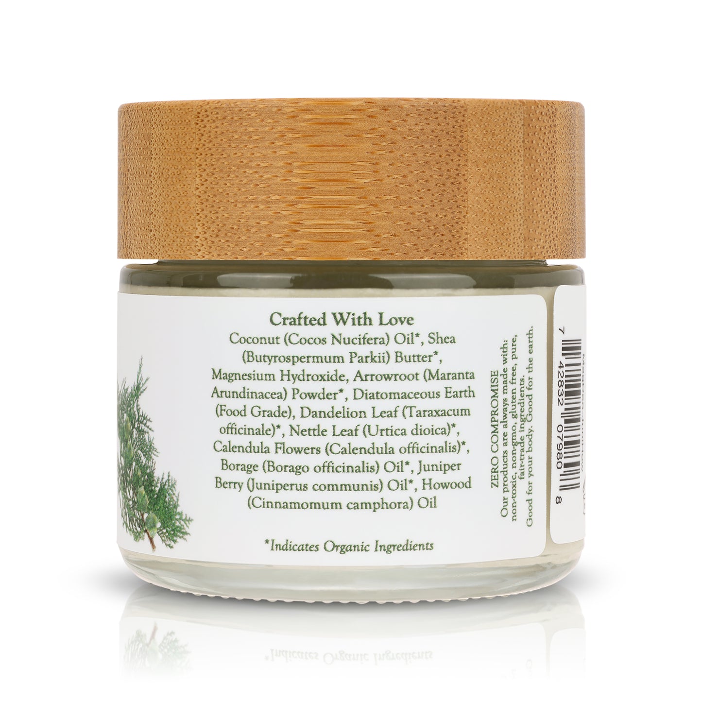 Pure Magnesium Deodorant - Baking Soda Free