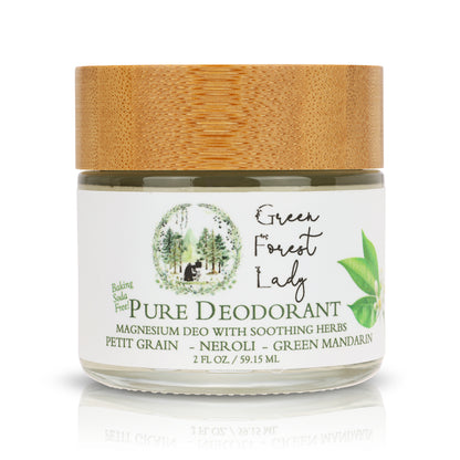 Pure Magnesium Deodorant - Baking Soda Free