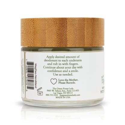 Pure Magnesium Deodorant - Baking Soda Free